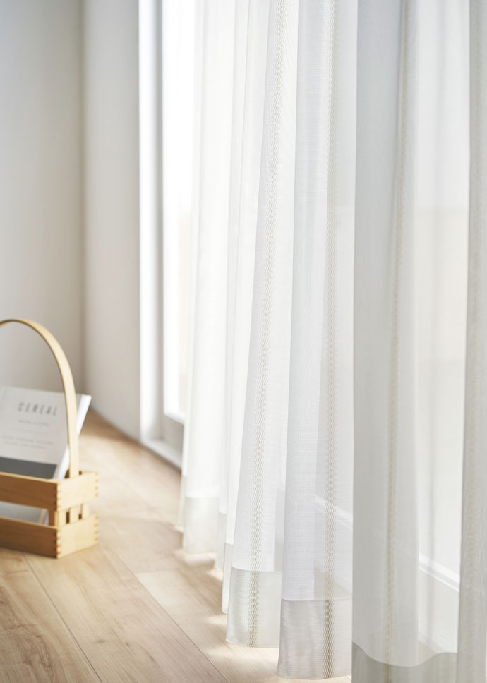 川島織物オーダーレースカーテン 川島織物セルコン レースカーテン オーダー 洗濯可能 防炎 遮熱